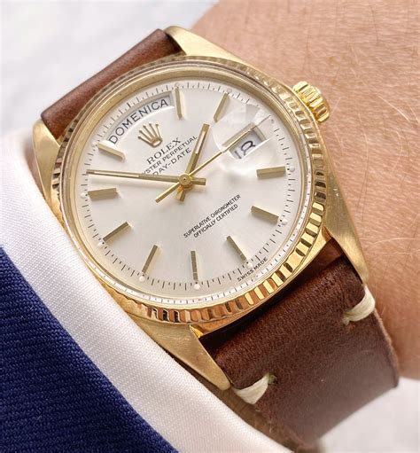 rolex day date smoke dial|vintage rolex day date.